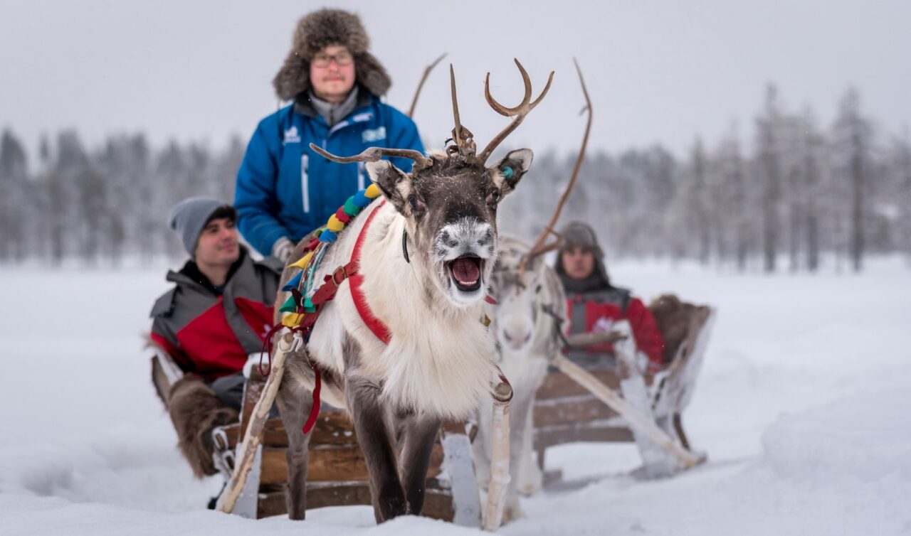 Christmas House Safaris and Its reindeer & husky farm - Santa Claus Village