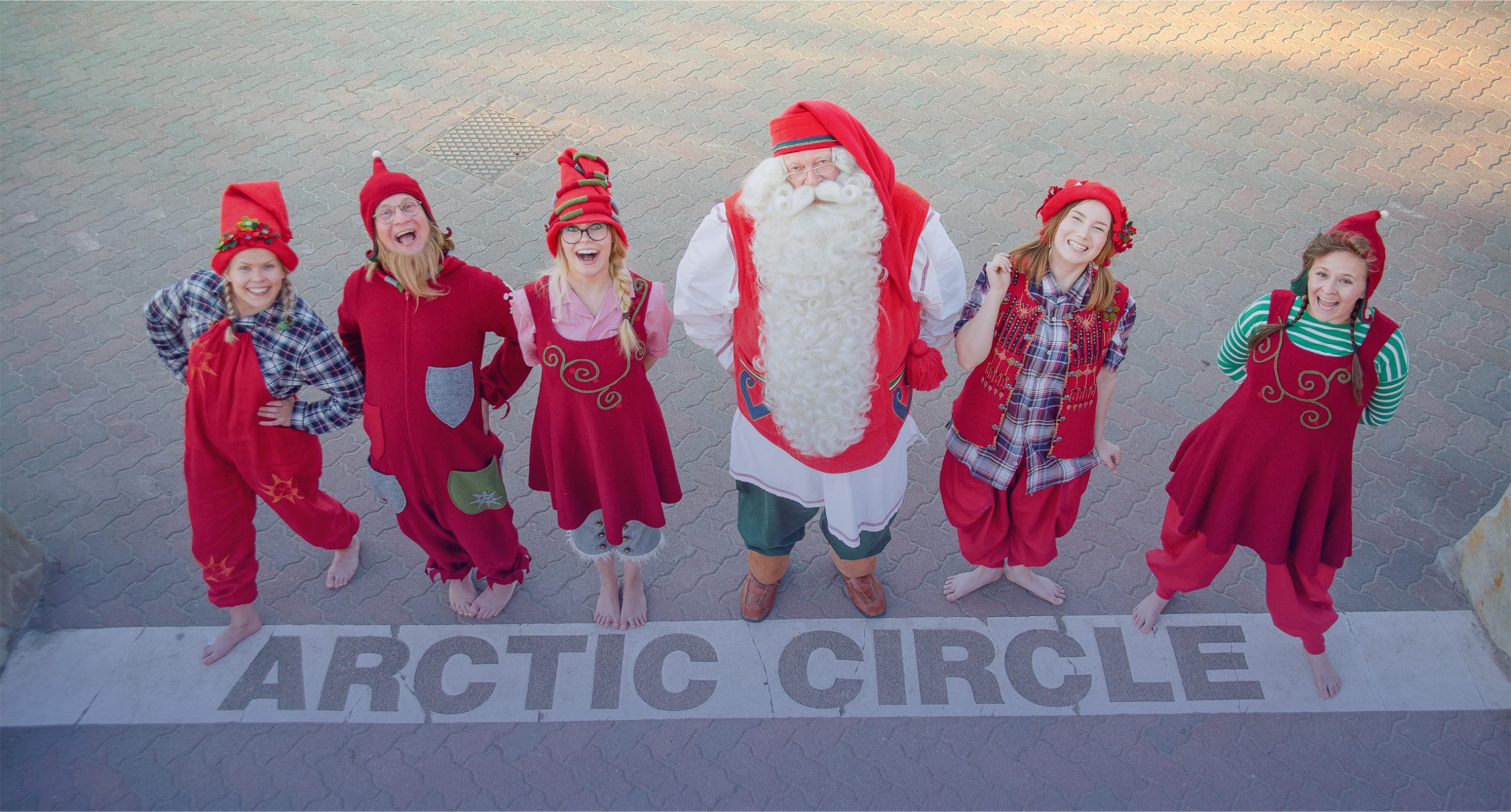 Welcome to Santa Claus Village  Arctic Circle, Rovaniemi Lapland